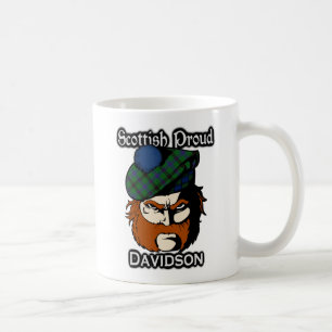 Scottish Clan Davidson Tartan Scottish Koffiemok