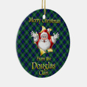 Scottish Clan Douglas Kerstversiering Keramisch Ornament (Rechts)