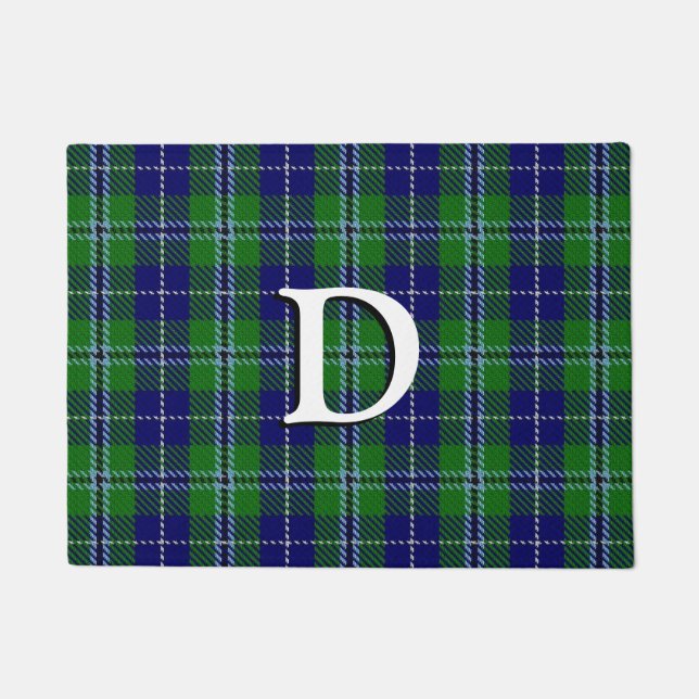 Scottish Clan Douglas Tartan Deurmat (Voorkant)