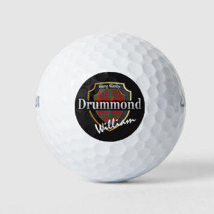 Scottish Clan Drummond Personalize Jouw naam Golfballen