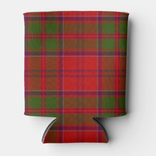 Scottish Clan Drummond Tartan Pset Blikjeskoeler (Voorkant)