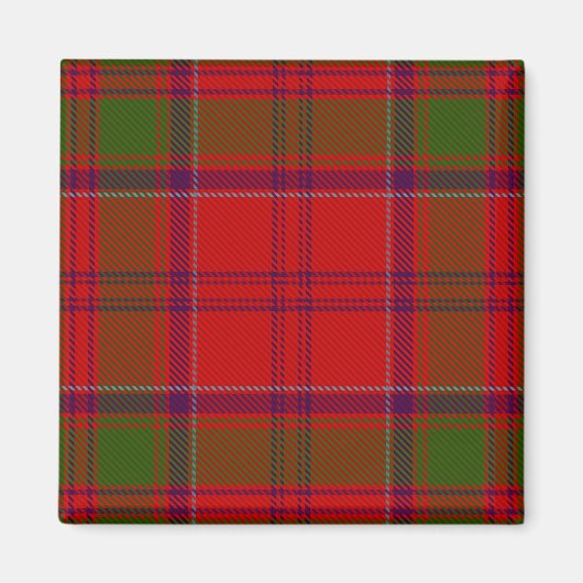 Scottish Clan Drummond Tartan Pset Magneet (Voorkant)