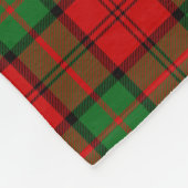 Scottish Clan Dunbar Tartan Pset Fleece Deken (Hoek)