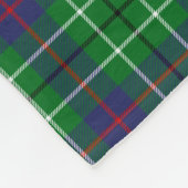 Scottish Clan Duncan Tartan Pset Fleece Deken (Hoek)