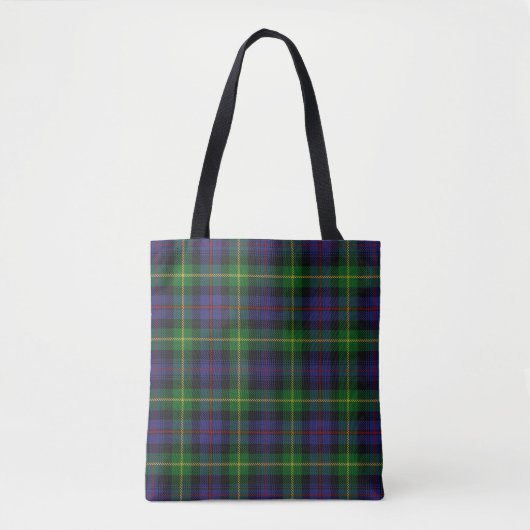 Scottish Clan Farquharson Tartan Pset Draagtas (Voorkant)