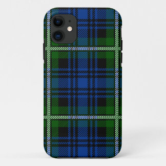 Scottish Clan Forbes Tartan Pset iPhone 11 Hoesje