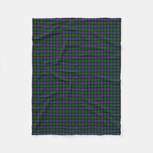 Scottish Clan Galbraith Classic Tartan Fleece Deken (Voorkant)