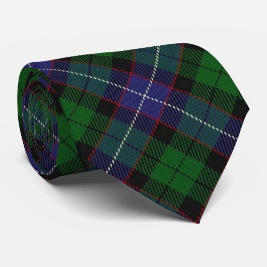 Scottish Clan Galbraith Tartan Stropdas (Opgerold)