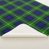 Scottish Clan Gordon Tartan Pset Sherpa Deken (3/4)
