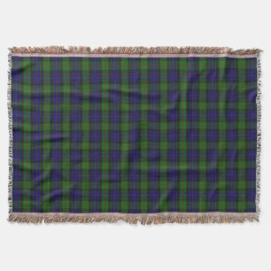 Scottish Clan Gunn Tartan Deken