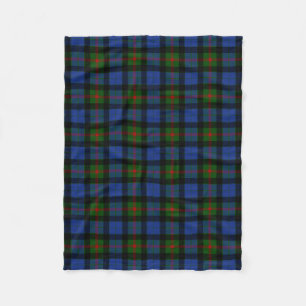 Scottish Clan Gunn Tartan Pset Fleece Deken