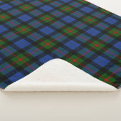 Scottish Clan Gunn Tartan Pset Sherpa Deken (3/4)