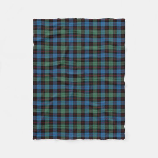 Scottish Clan Guthrie Classic Tartan Fleece Deken (Voorkant)