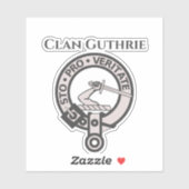 Scottish Clan Guthrie Crest Badge Sticker (Vel)