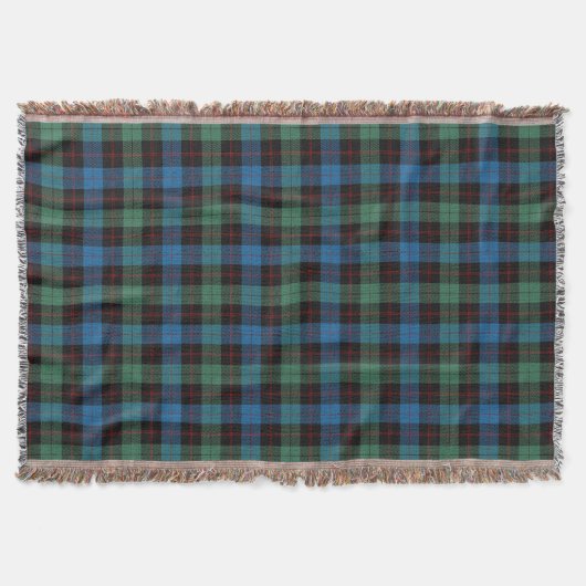 Scottish Clan Guthrie Tartan Deken (Voorkant)