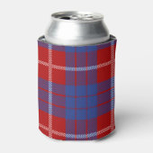 Scottish Clan Hamilton Tartan Pset Blikjeskoeler (Blikje Voorkant)