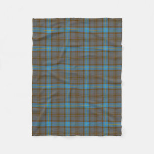 Scottish Clan Hannah Tartan Pset Fleece Deken
