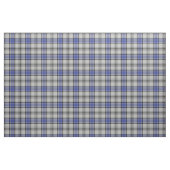 Scottish Clan Hannay White Blue Tartan Fabric Stof (Fat Quarter)