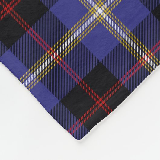 Scottish Clan Hill Tartan Pset Fleece Deken (Hoek)