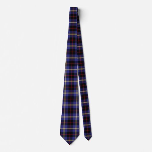 Scottish Clan Hill Tartan Pset Stropdas (Voorkant)