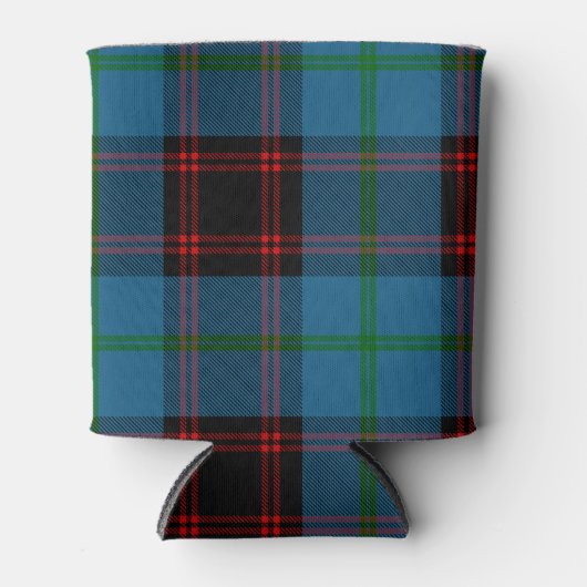 Scottish Clan Home Tartan Pset Blikjeskoeler (Voorkant)