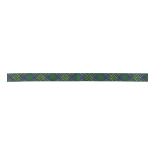 Scottish Clan Hunter Classic Tartan Lint (Voorkant)