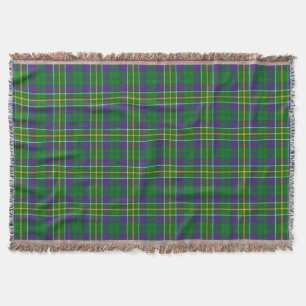 Scottish Clan Hunter Tartan Plaid Deken
