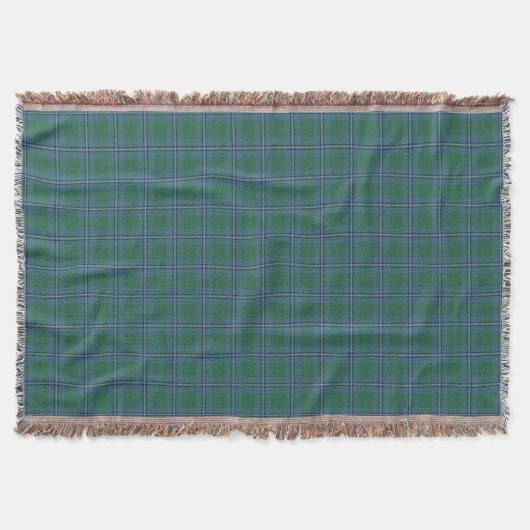 Scottish Clan Irvine Irwin Tartan Deken (Voorkant)