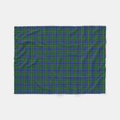 Scottish Clan Johnston Classic Tartan Fleece Deken (Voorkant (Horizontaal))