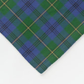 Scottish Clan Johnston Classic Tartan Fleece Deken (Hoek)