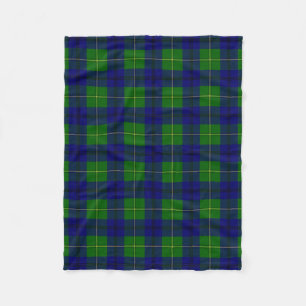 Scottish Clan Johnston Tartan Pset Fleece Deken