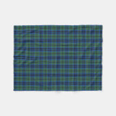 Scottish Clan Keith Classic Tartan Fleece Deken (Voorkant (Horizontaal))