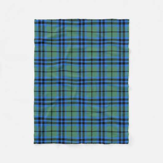 Scottish Clan Keith Tartan Pset Fleece Deken (Voorkant)
