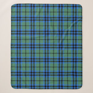 Scottish Clan Keith Tartan Pset Sherpa Deken