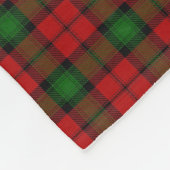 Scottish Clan Kerr Classic Tartan Fleece Deken (Hoek)