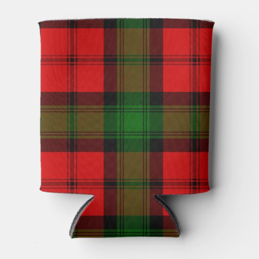 Scottish Clan Kerr Tartan Pset Blikjeskoeler (Voorkant)