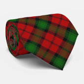 Scottish Clan Kerr Tartan Stropdas (Opgerold)