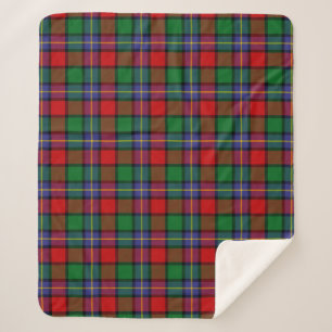 Scottish Clan Kilgore Tartan Pset Sherpa Deken