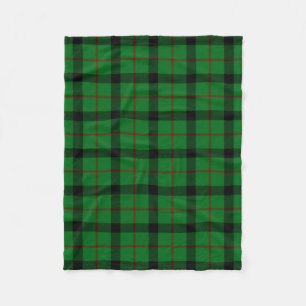 Scottish Clan Kincaid Tartan Pset Fleece Deken