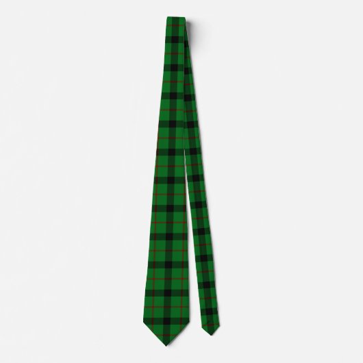 Scottish Clan Kincaid Tartan Pset Stropdas (Voorkant)