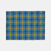 Scottish Clan Laing Tartan Pset Fleece Deken (Voorkant (Horizontaal))