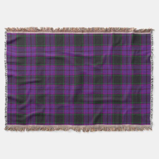 Scottish Clan Laird Tartan Pset Deken (Voorkant)
