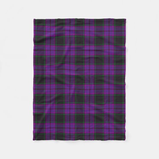 Scottish Clan Laird Tartan Pset Fleece Deken (Voorkant)