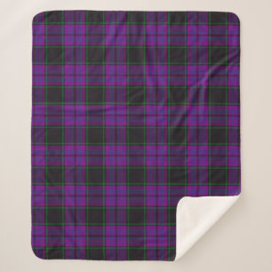Scottish Clan Laird Tartan Pset Sherpa Deken