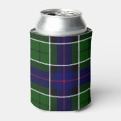 Scottish Clan Leslie Tartan Pset Blikjeskoeler (Blikje Voorkant)