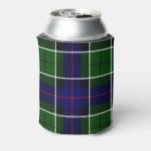 Scottish Clan Leslie Tartan Pset Blikjeskoeler (Blikje Achterkant)