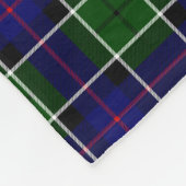 Scottish Clan Leslie Tartan Pset Fleece Deken (Hoek)