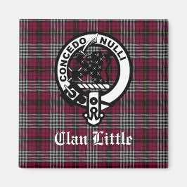 Scottish Clan Little Crest Badge and Tartan Custom Magneet
