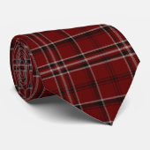 Scottish Clan Lougheed Tartan Pset Stropdas (Opgerold)