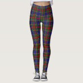 Scottish Clan MacBeth Tartan Leggings (Voorkant)